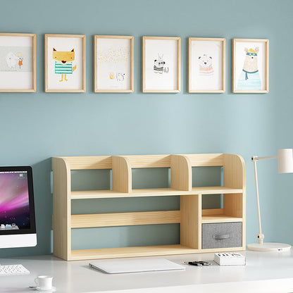 Wooden Shelf Bookcase Open Shelf Shelf Bookshelf for Home Office