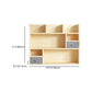 Wooden Shelf Bookcase Open Shelf Shelf Bookshelf for Home Office