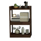Solid Wood Rectangle Bookshelf Modern Open Bookcase for Home Office