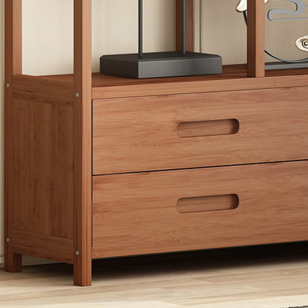 Libreria brown verticale della libreria di scaffali Etagere per l'ufficio di casa