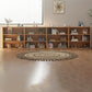 Standard Shelf Bookcase Engineered Wood Bookshelf for Study Room