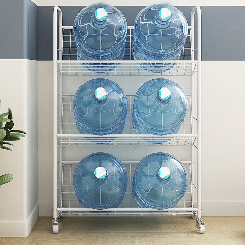 Modern Style Steel Bookshelf Open Back Etagere Bookcase for Home Clearhalo 'Bookcases' 'furn' 'furn_bookcases' 'Furniture' 'Office Furniture' 5147530