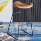 Modern Bar-stool PU Leather Counter Bar Stool with Metal Legs