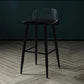 Contemporary Bar-stool Plastic Counter Bar Stool with Plastic Legs
