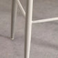 Contemporary Bar-stool Plastic Counter Bar Stool with Plastic Legs