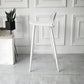 Contemporary Bar-stool Plastic Counter Bar Stool with Plastic Legs