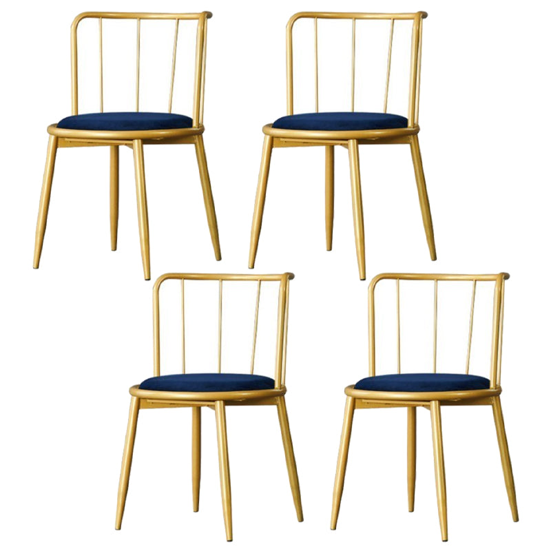 Glam Rectangle Dining Table Set 1/4/5/7 Pieces Dinette Set with White Stone Top