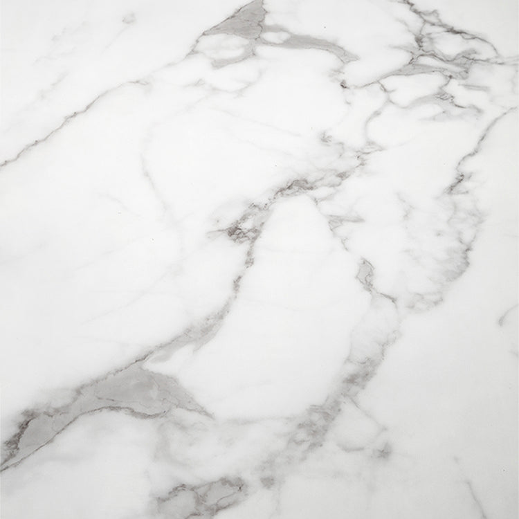 Moderne marmeren bovenste dinerset rechthoek 1/2/5/6/7 stukken eetkamer tafel set