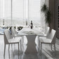 Mesa de comedor de estilo moderno Mesa de piedra sinterizada para comedor