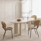 Oval Dining Table Contemporary Dinner Table for Home Kitchen