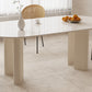 Oval Dining Table Contemporary Dinner Table for Home Kitchen