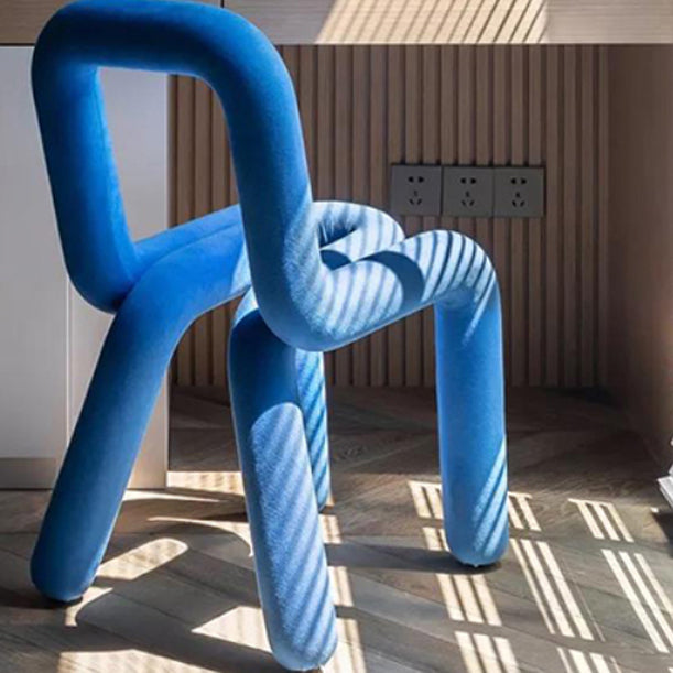 Contemporary Style Open Back Chair Velvet Dining Side Chair for Indoor Clearhalo 'Dining Chairs' 'Dining Tables & Seating' 'dining_chair' 'furn' 'furn_dining_chair' 'Furniture' 'Kitchen & Dining Furniture' 5148711