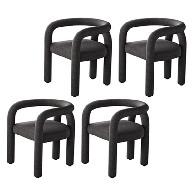 Sedia da pranzo a goccia per sala da pranzo in stile contemporaneo