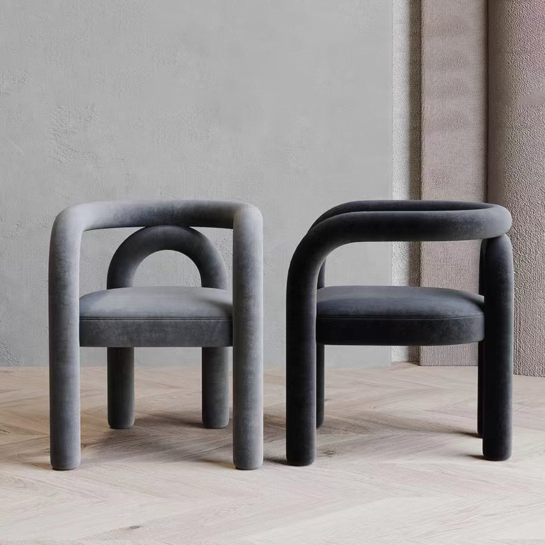 Sedia da pranzo a goccia per sala da pranzo in stile contemporaneo