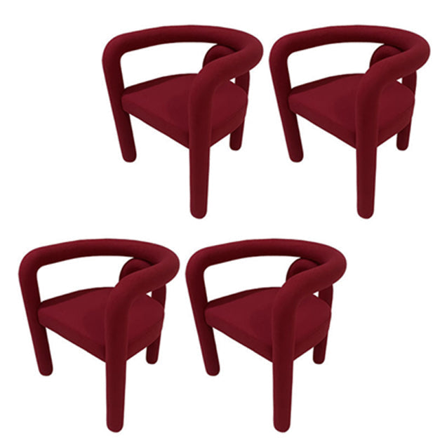 Sedia da pranzo a goccia per sala da pranzo in stile contemporaneo