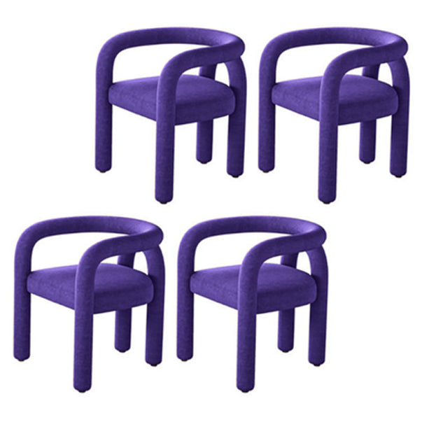 Sedia da pranzo a goccia per sala da pranzo in stile contemporaneo