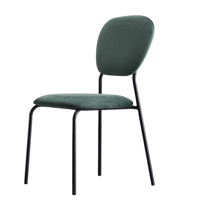 Armless Dining Chairs Industrial Side Chairs for Dining Room Army Green Clearhalo 'Dining Chairs' 'Dining Tables & Seating' 'dining_chair' 'furn' 'furn_dining_chair' 'Furniture' 'Kitchen & Dining Furniture' 5148951