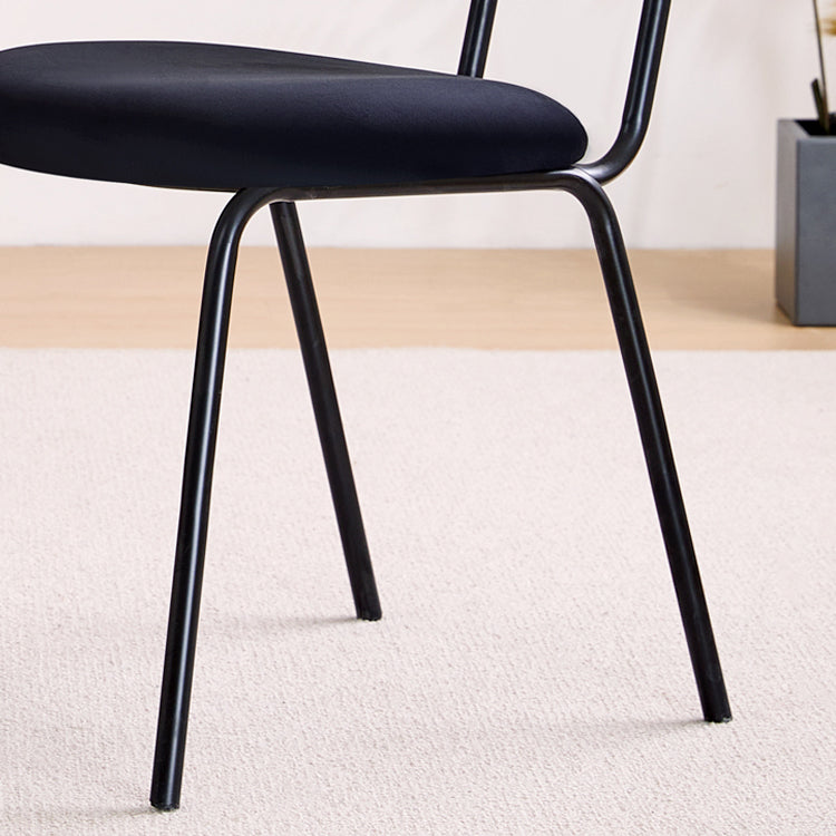 Armless Dining Chairs Industrial Side Chairs for Dining Room Clearhalo 'Dining Chairs' 'Dining Tables & Seating' 'dining_chair' 'furn' 'furn_dining_chair' 'Furniture' 'Kitchen & Dining Furniture' 5148953