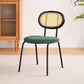 Armless Dining Chairs Industrial Side Chairs for Dining Room Black Green Clearhalo 'Dining Chairs' 'Dining Tables & Seating' 'dining_chair' 'furn' 'furn_dining_chair' 'Furniture' 'Kitchen & Dining Furniture' 5148956