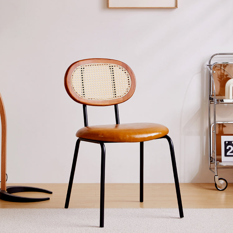 Armless Dining Chairs Industrial Side Chairs for Dining Room Clearhalo 'Dining Chairs' 'Dining Tables & Seating' 'dining_chair' 'furn' 'furn_dining_chair' 'Furniture' 'Kitchen & Dining Furniture' 5148957