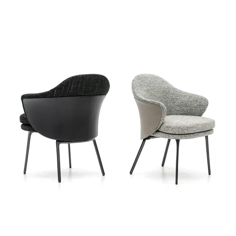 Contemporary Dining Room Side Chairs Upholstered Dining Chairs Clearhalo 'Dining Chairs' 'Dining Tables & Seating' 'dining_chair' 'furn' 'furn_dining_chair' 'Furniture' 'Kitchen & Dining Furniture' 5149062