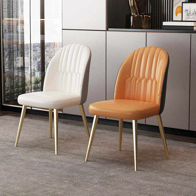 Set da tavolo da pranzo rettangolare glam 1/2/5/7 pezzi Dinette set con top in pietra sinterizzata bianca