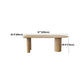 Mesa de comedor de madera maciza, mesa de comedor contemporánea para cocina casera