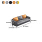 Modern Tuxedo Arm Sofa 27.55" D x24.80" H Sofa for Living Room