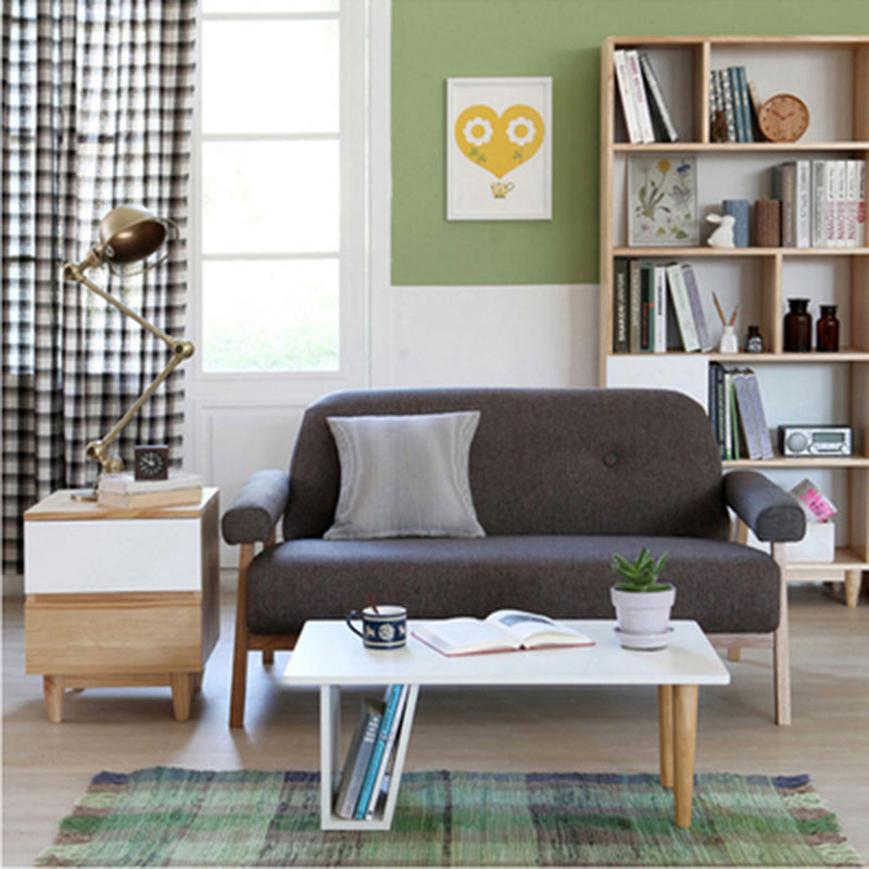 Standard Pillow Top Arm Sofa Linen Contemporary Sofa for Living Room Grey Clearhalo 'furn' 'furn_sofas' 'Furniture' 'Living Room Furniture' 'Sofa' 'sofas' 5149537