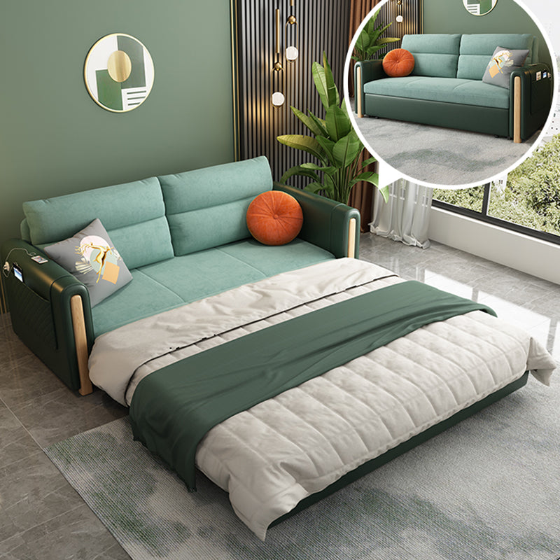 Canapé de canapé de lit convertible convertible avec oreillers avec oreillers