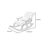 Linnen accentstoel 26.3 "l x49.2" w x35 "h Arms Inclusief stoel