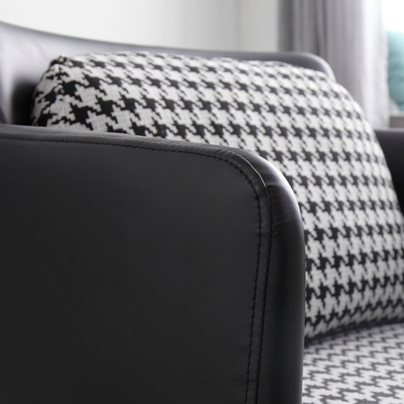 Chaise de lin25.9 "L x29.1" W x 29,5 "H Armes incluses pour salon