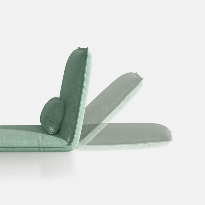 Linen Convertible Chair 25.6"L x 25.6"W Chair for Living Room and Bedroom Clearhalo 'Accent Chairs' 'accent_chairs' 'Chairs & Seating' 'furn' 'furn_accent_chairs' 'Furniture' 'Living Room Furniture' 5149742