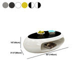 Eigentijdse ovale cocktail Tabel 1 enkele vlekbestendige salontafel