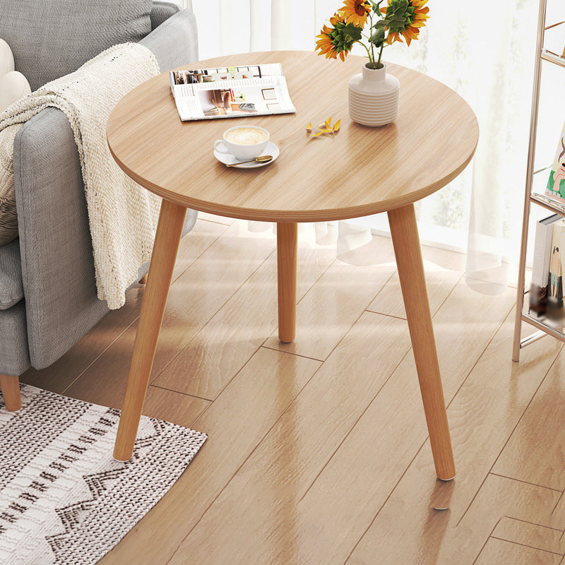Table de bout Scandinave 3 jambes Dia 15.7 "/19.7" /23.6 "Table d'appoint en bois rond