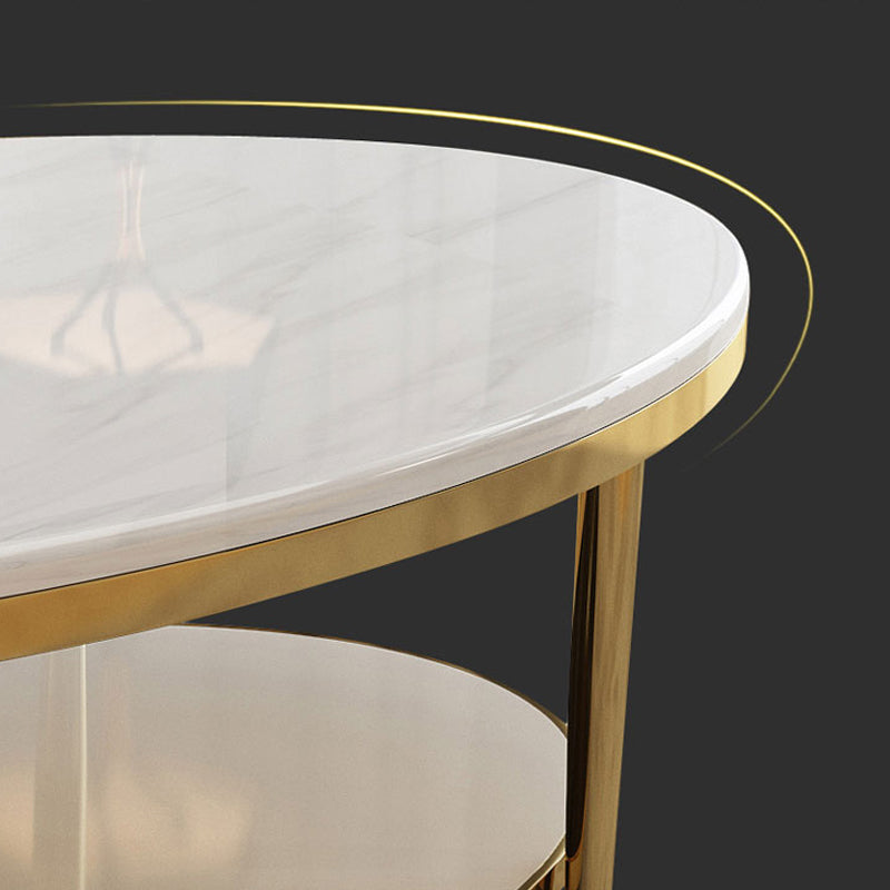 16.5 "H MODERNE 4 LEG STALEN BASE MARMBLE OVAL OVAL TOP SOFBEEKTAFEL