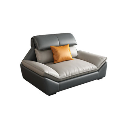 Scandinavian Faux Leather Sofa/Sectionals for Living Room 37.4" High