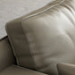 Gorgeous Style Sectional with Pillow Back Grey/beige/black Latex Padded Sofa