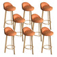 Receptie Low Back Scandinavian Stool Matte afwerking bekeekte barkrukken