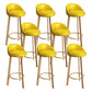 Receptie Low Back Scandinavian Stool Matte afwerking bekeekte barkrukken