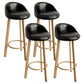 Receptie Low Back Scandinavian Stool Matte afwerking bekeekte barkrukken