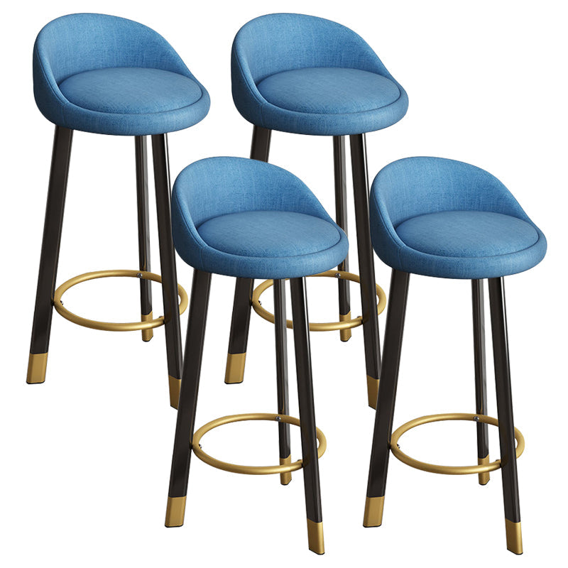 Receptie Low Back Scandinavian Stool Matte afwerking bekeekte barkrukken