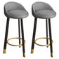 Receptie Low Back Scandinavian Stool Matte afwerking bekeekte barkrukken