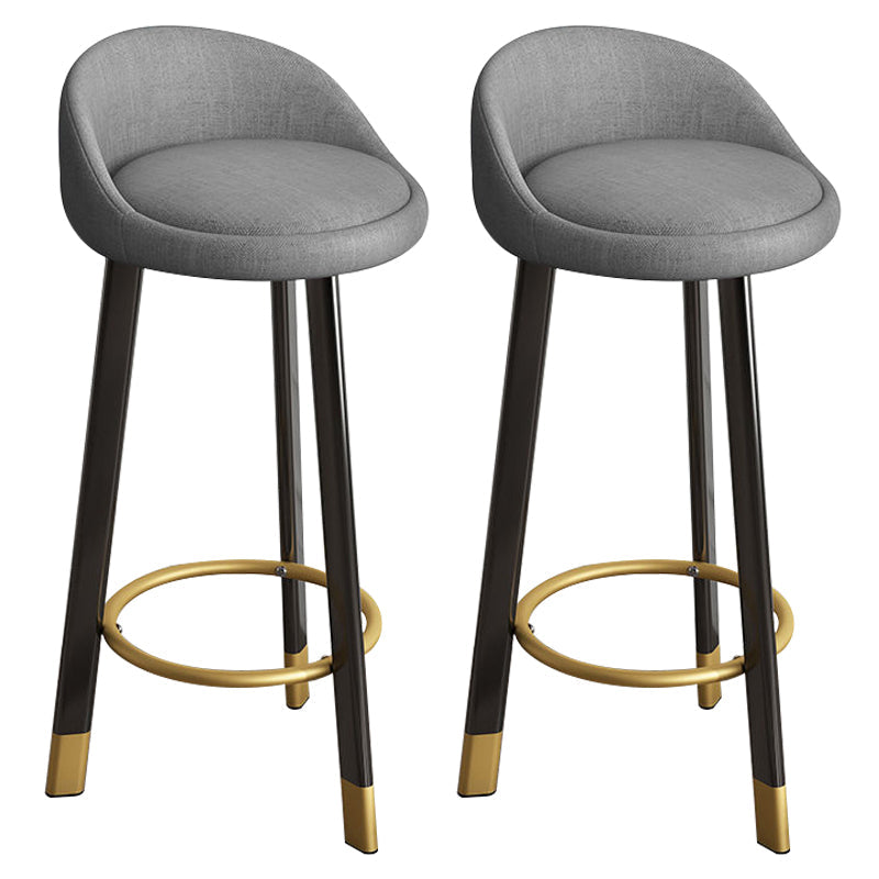Receptie Low Back Scandinavian Stool Matte afwerking bekeekte barkrukken