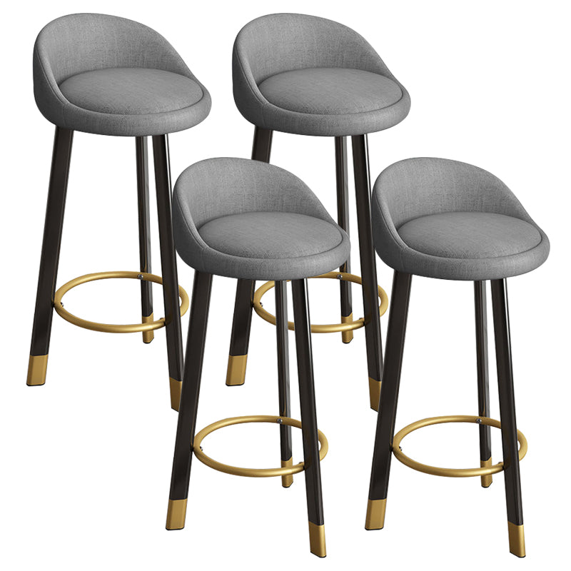 Receptie Low Back Scandinavian Stool Matte afwerking bekeekte barkrukken