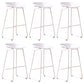 MODERNO DESSERT SHOP STOOL STOOL FINITURA Iron Finita Matte
