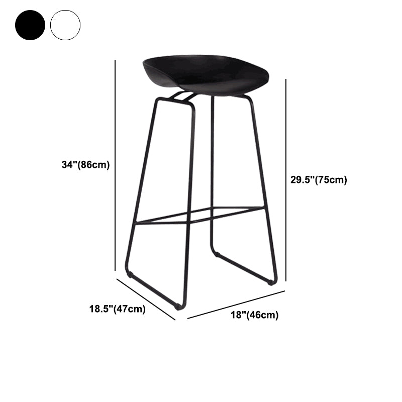 MODERNO DESSERT SHOP STOOL STOOL FINITURA Iron Finita Matte