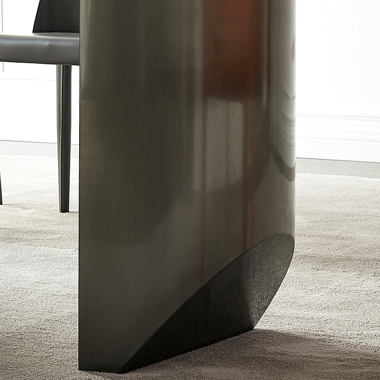 Modern Sintered Stone Dining Round Table Set 1/4/5 Pieces Dining Set