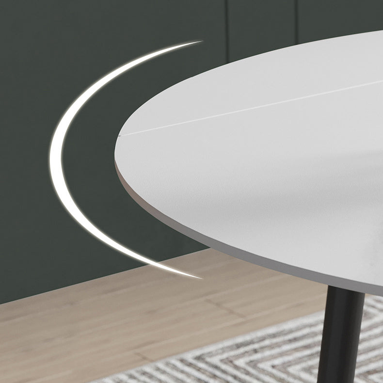 Modern Sintered Stone Dining Round Table Set 1/4/5/6/7 Pieces Dining Set