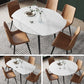 Modern Sintered Stone Dining Round Table Set 1/4/5/6/7 Pieces Dining Set
